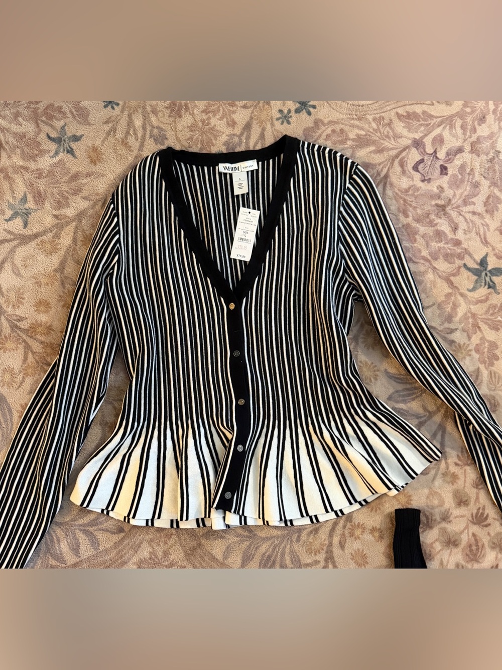 White House Black Market Cardigan Set